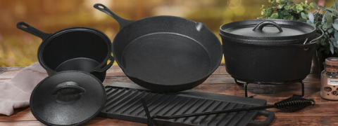 Aktion - Gusseisen-Set zum Sparpreis von 79.99 €