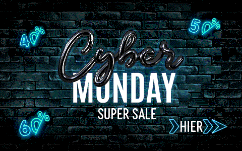 Cyber Monday: Deine Chance auf unschlagbare Rabatte und Deals! Cyber Monday: Deine Chance auf unschlagbare Rabatte und Deals!