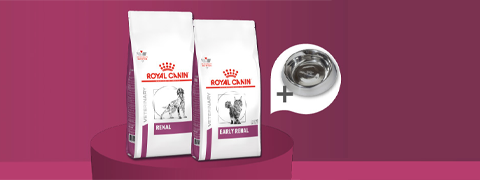 Kaufe ROYAL CANIN Produkte - Sichere dir einen GRATIS Napf